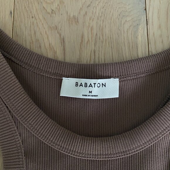 Aritzia Ribbed Cropped Tank - Picture 2 of 3